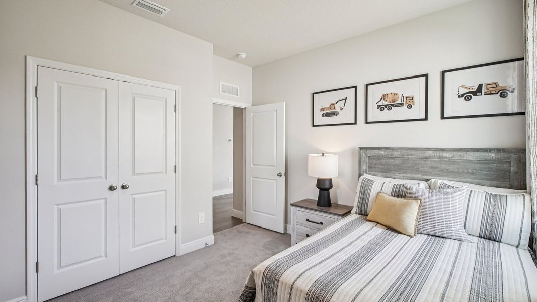 Furnished interior in a model home at Farm at Varrea in Plant City (Image 61).