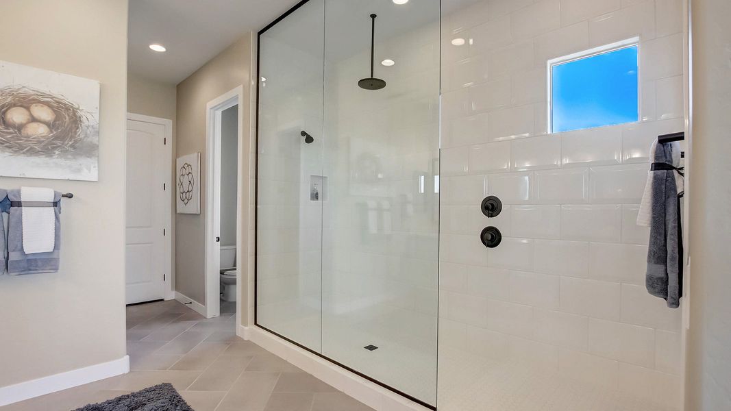 Furnished interior in a model home at Mirada Crossing in Goodyear (Image 18).