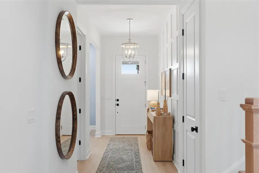 Furnished interior in a model home at Beachview Cove in Ormond Beach (Image 7).