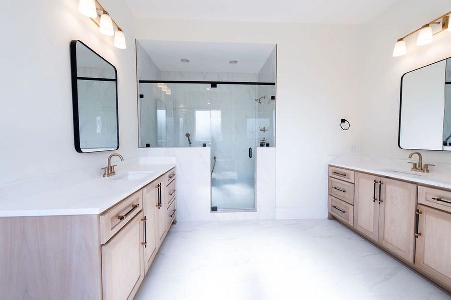 Furnished interior in a model home at The Reserve at Wright Farms in Mount Juliet (Image 8).