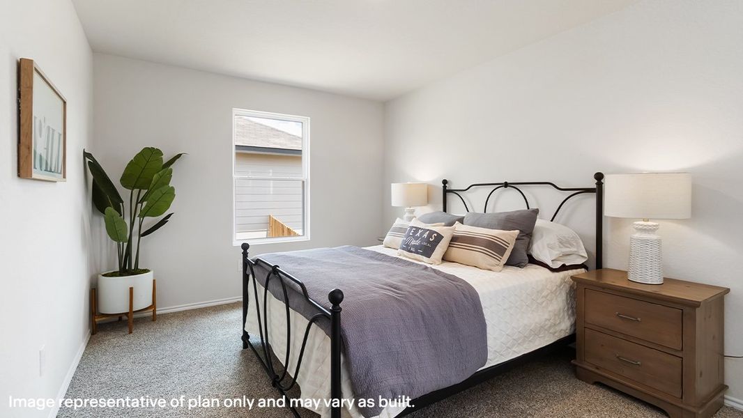 Furnished interior in a model home at Maplewood Meadows in Talty (Image 6).