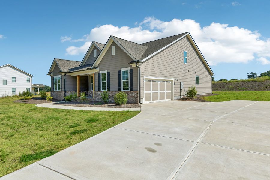 Front exterior of a home in the Magnolia Ridge community, located in Monroe, GA (Image 4).