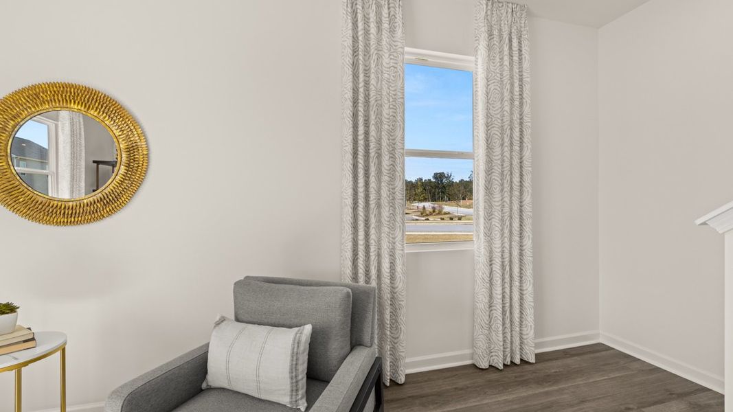 Furnished interior in a model home at Locust Grove Station - Cedar Ridge in Locust Grove (Image 20).