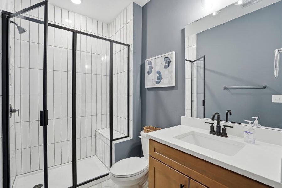 Furnished interior in a model home at Waterford Commons in Rock Hill (Image 39).