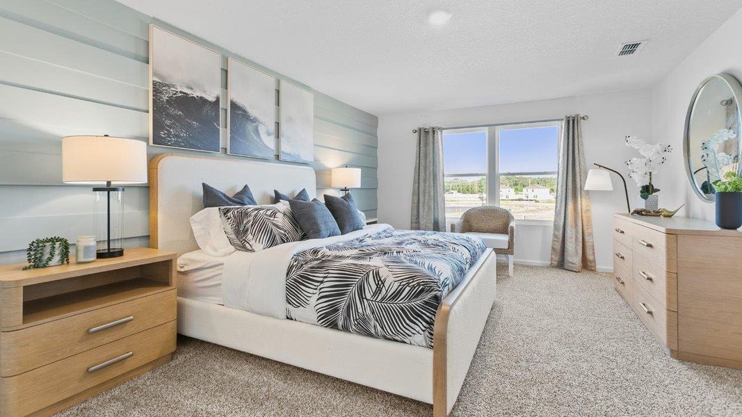 Furnished interior in a model home at Rookery in Green Cove Springs (Image 8).