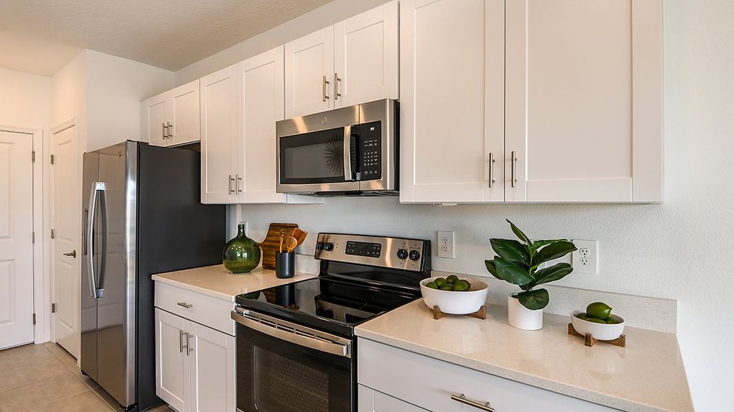 Furnished interior in a model home at Marion Creek in Haines City (Image 49).