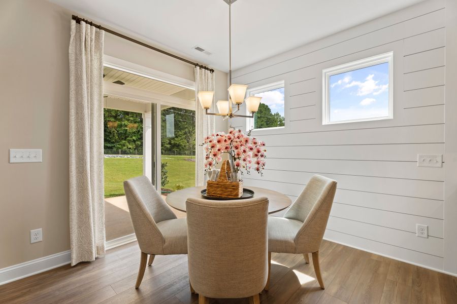 Furnished interior in a model home at Hopewell Garden in Winston-Salem (Image 10).