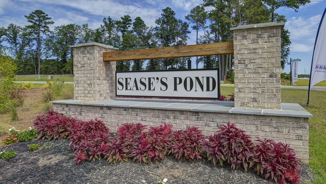 Front exterior of a home in the Sease's Pond community, located in Gilbert, SC (Image 10).