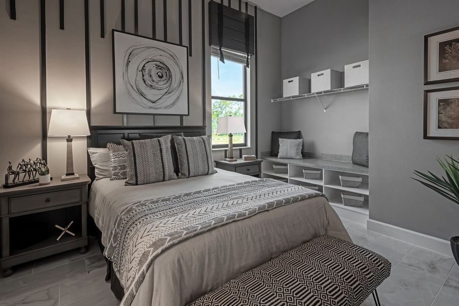 Furnished interior in a model home at Paradiso Grande Resort in Orlando (Image 23).