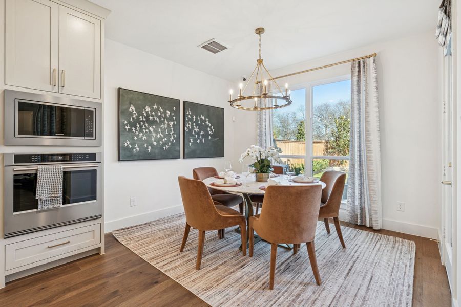 Furnished interior in a model home at Lakewood Village in Lakewood Village (Image 19).