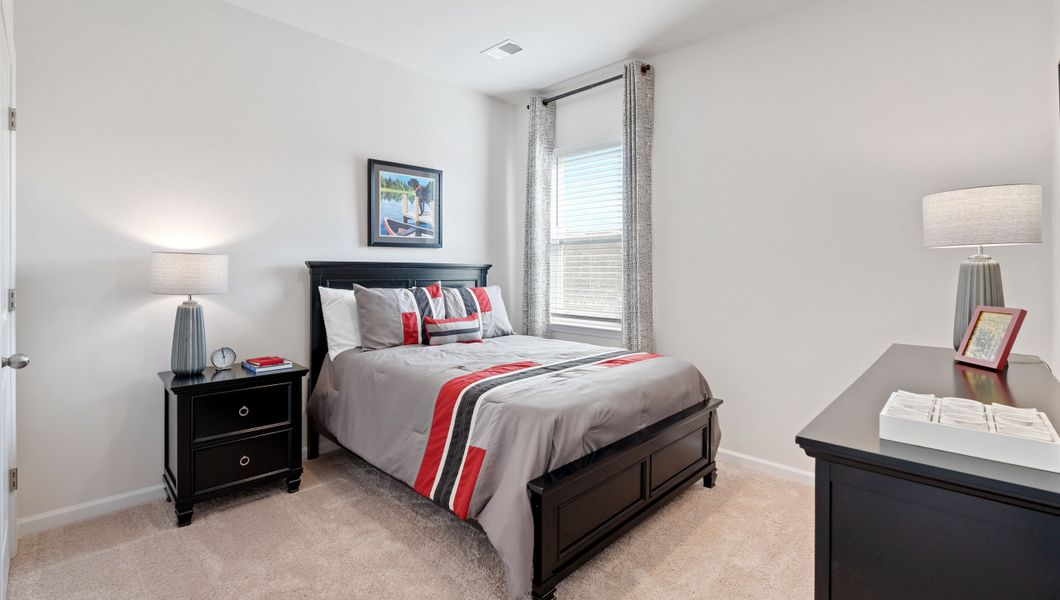 Furnished interior in a model home at Sage Grove in Lyman (Image 4).