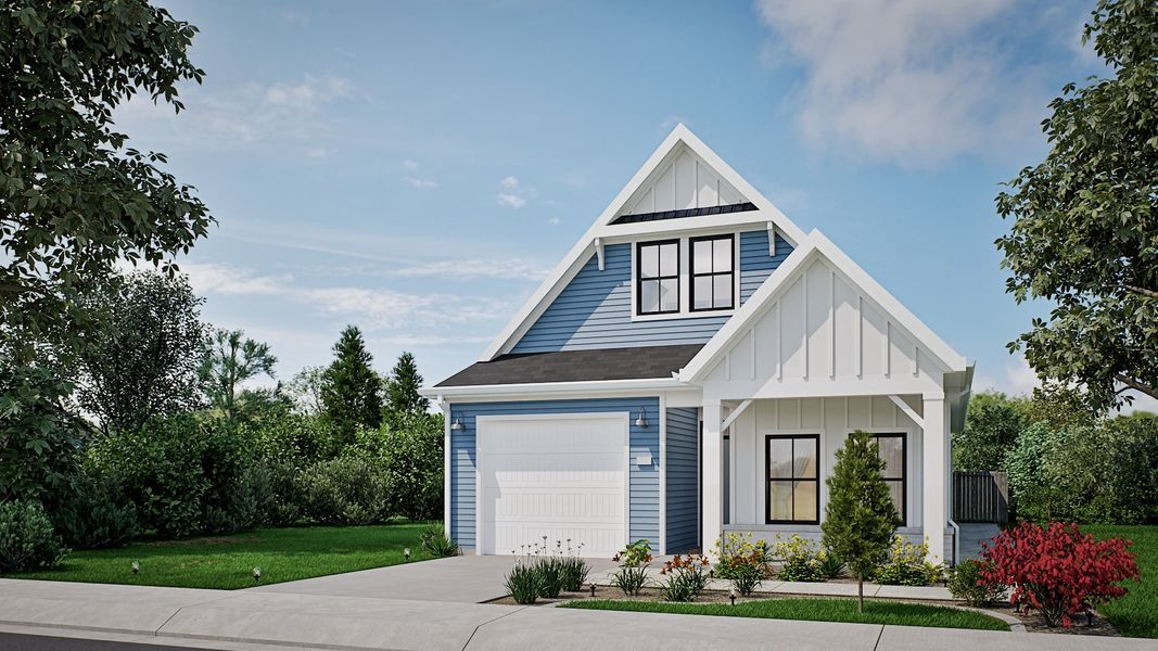 Front exterior of a home in the Chipeta Hollows community, located in Grand Junction, CO (Image 7).