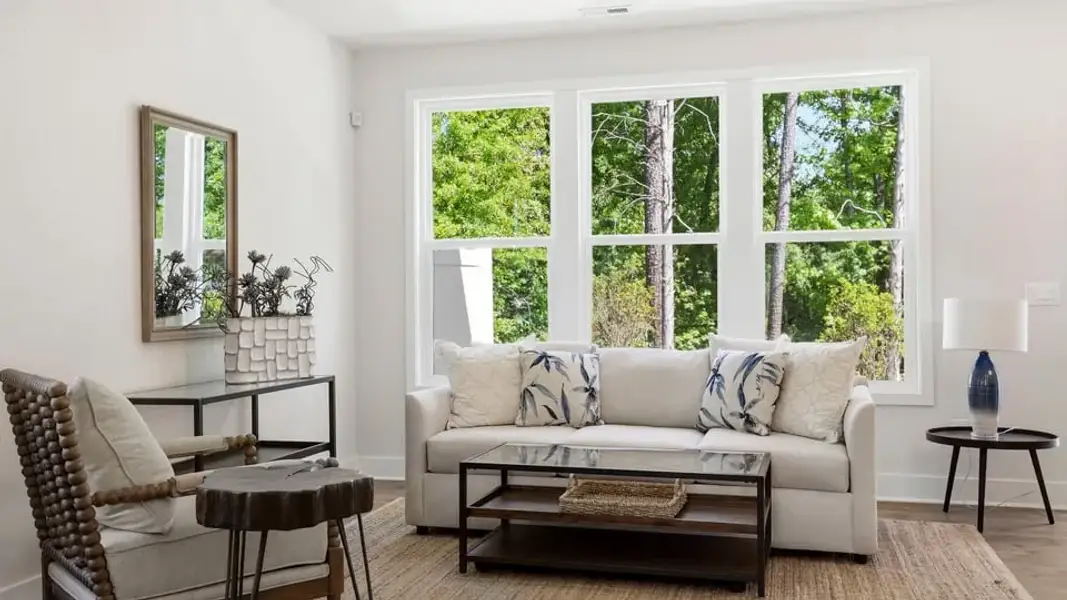 Furnished interior in a model home at Ashmore Hills in Mauldin (Image 7).