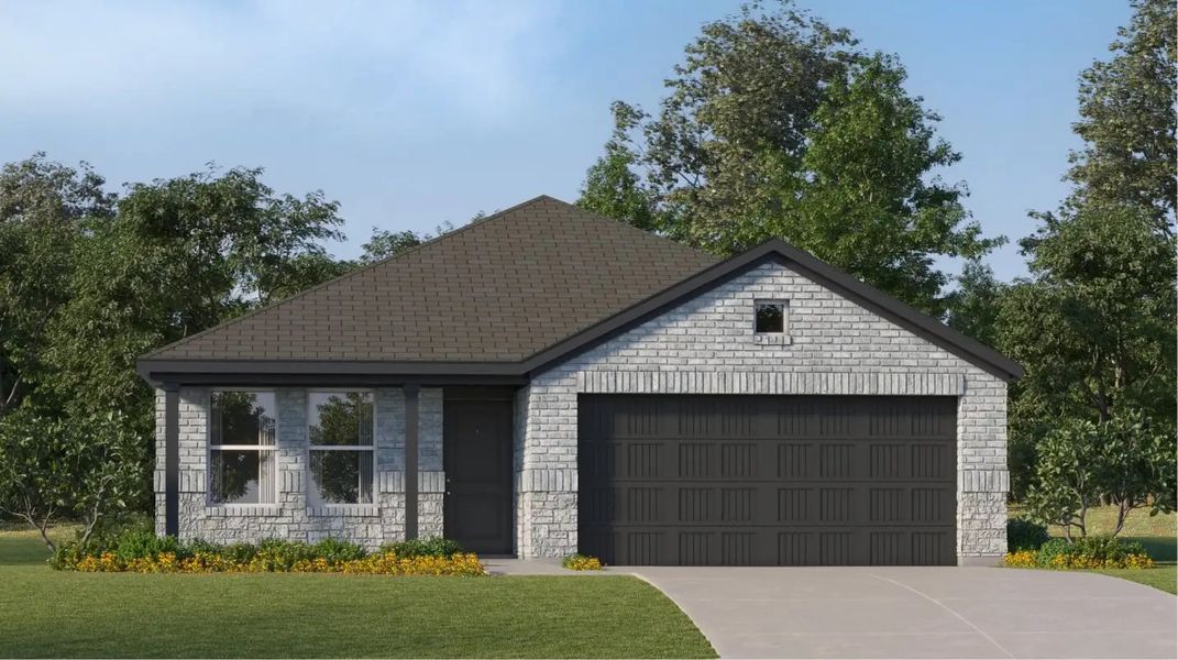Front exterior of a home in the Travis Heights community, located in Sherman, TX (Image 10).