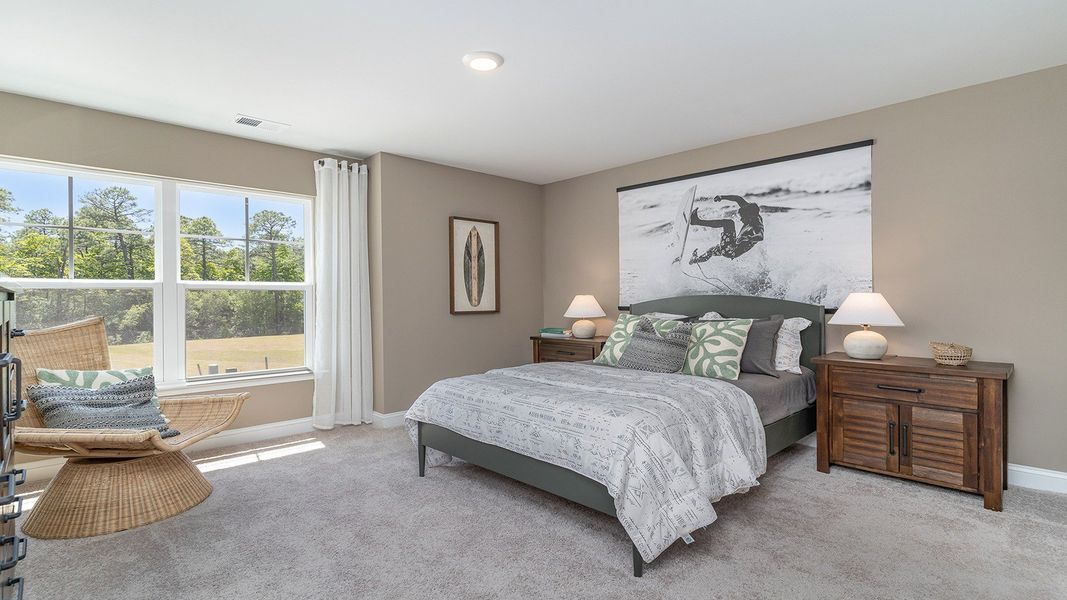Furnished interior in a model home at Livingston Woods in Irmo (Image 14).