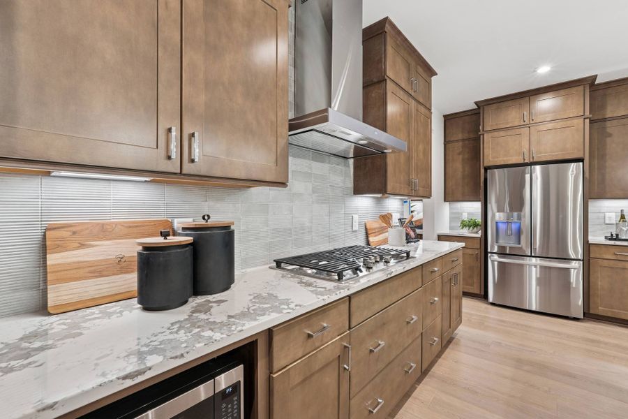 Furnished interior in a model home at The Meadows Collection at Serenity in Fuquay Varina (Image 27).