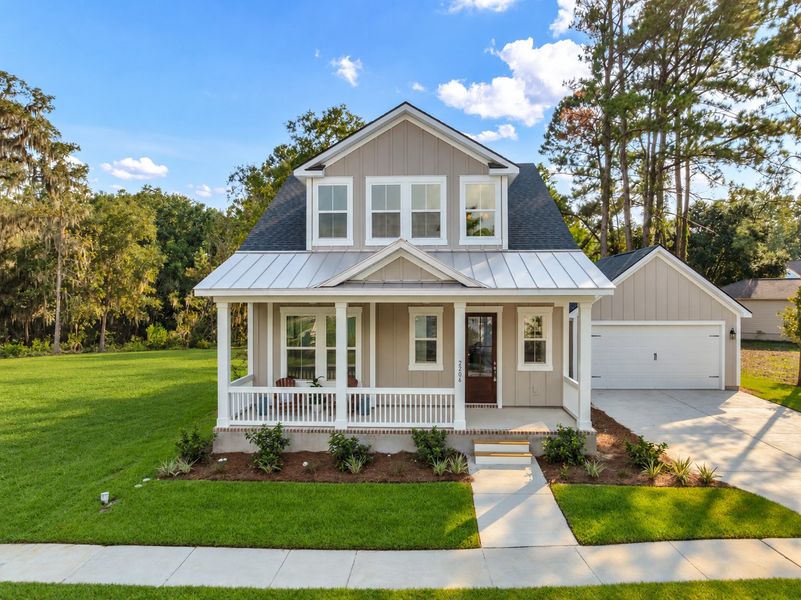 Front exterior of a home in the Beaufort County Homes community, located in Beaufort, SC (Image 8).