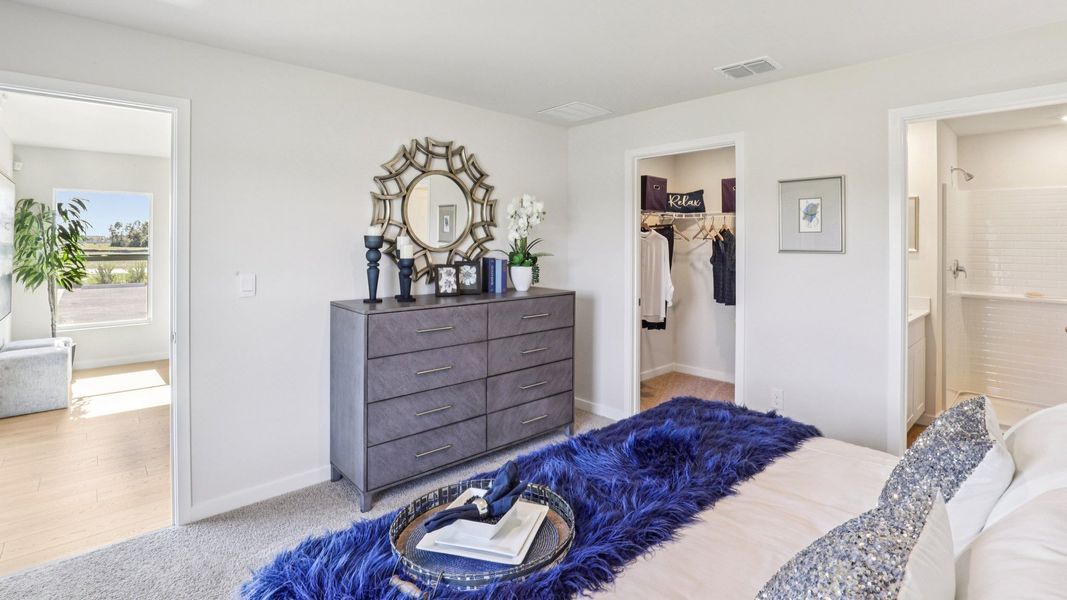 Furnished interior in a model home at Asher Park in Lehigh Acres (Image 30).