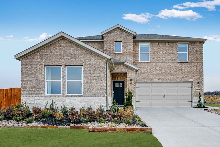 Front exterior of a home in the Parks at Foster Crossing community, located in Anna, TX (Image 3).