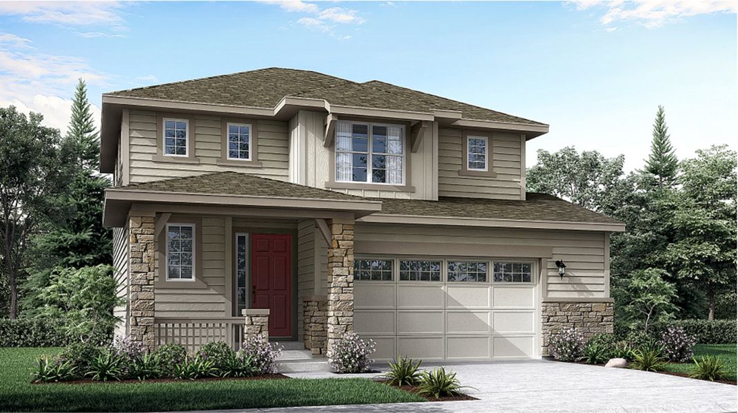 Image 3 of the Looking Glass: The Pioneer Collection community in Parker, CO.