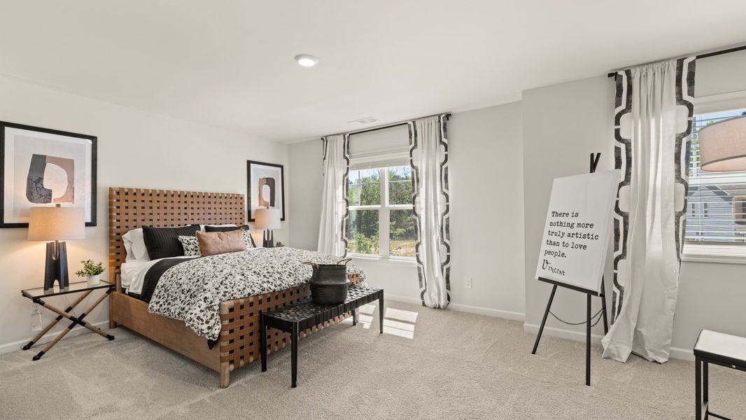 Furnished interior in a model home at Butner Estates in South Fulton (Image 32). Furnished interior in a model home at Butner Estates in South Fulton (Image 32).