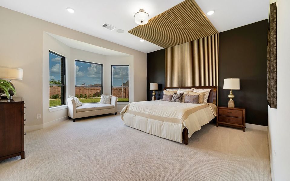 Furnished interior in a model home at Marvida in Cypress (Image 42).