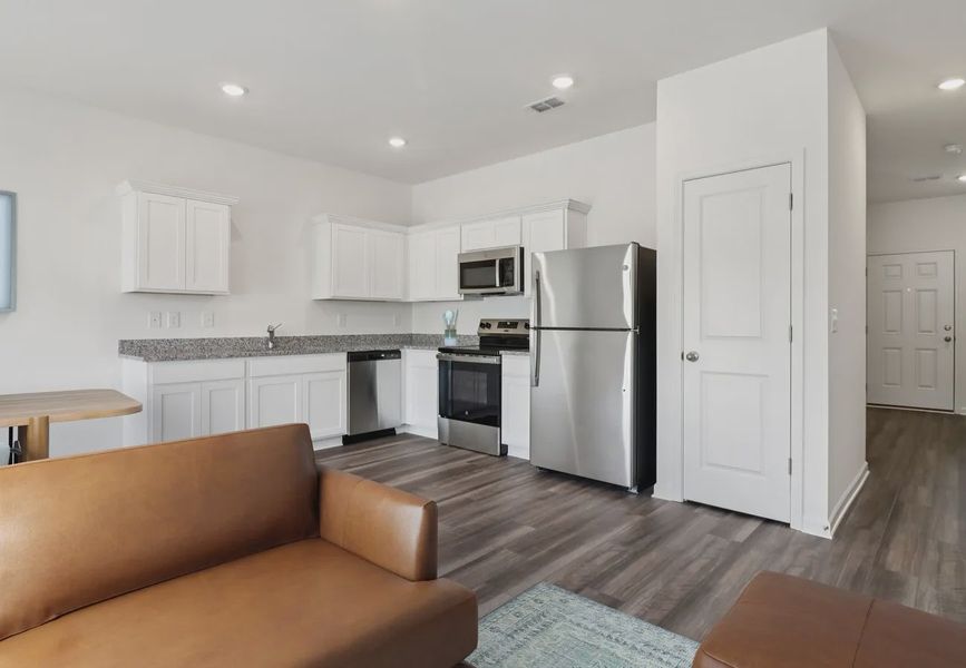 Furnished interior in a model home at Rivington Walk in Winder (Image 4).