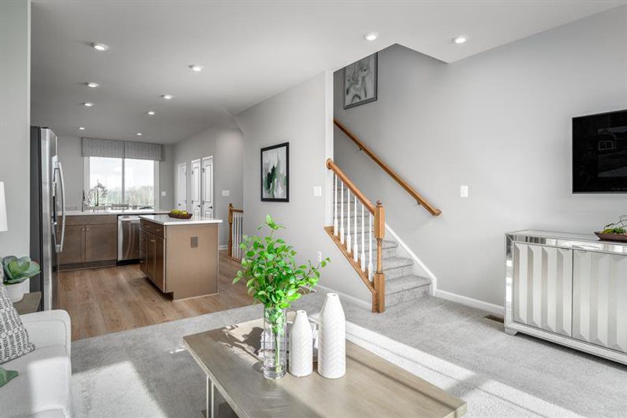 Make everyday feel elevated with bright, open floorplans.​