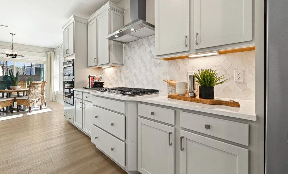 Furnished interior in a model home at Holden Village in Youngsville (Image 8).