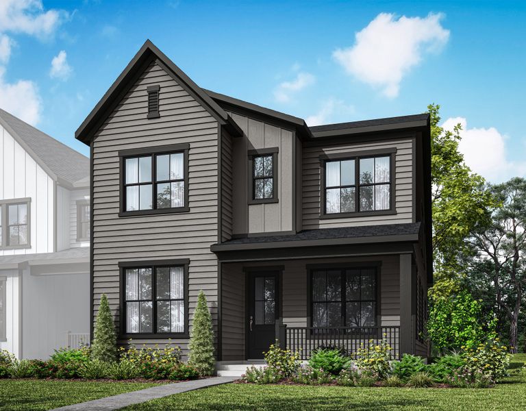 Front exterior of a home in the Seven Oaks community, located in Belmont, NC (Image 7).