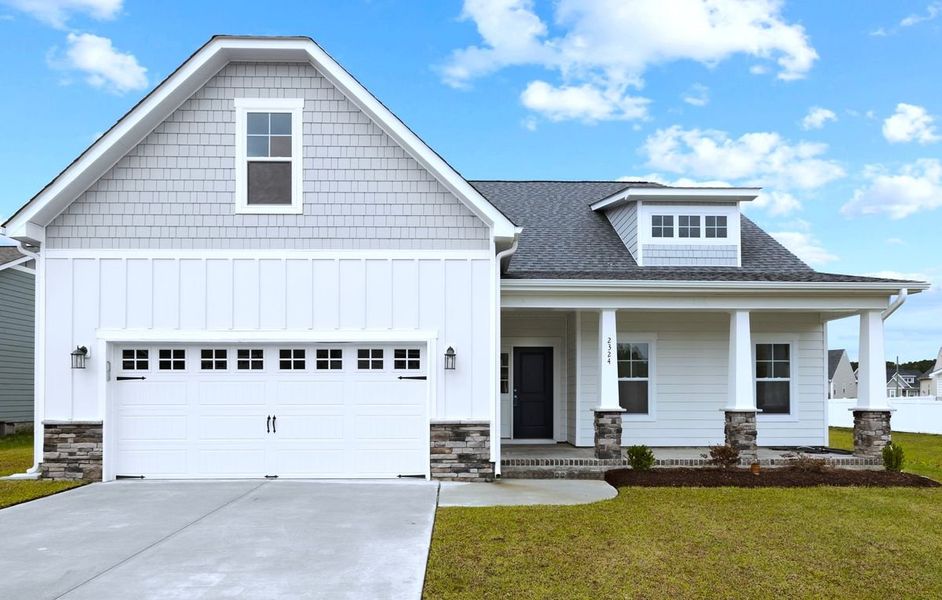 Front exterior of a home in the Arbor Hills South II community, located in Greenville, NC (Image 9).