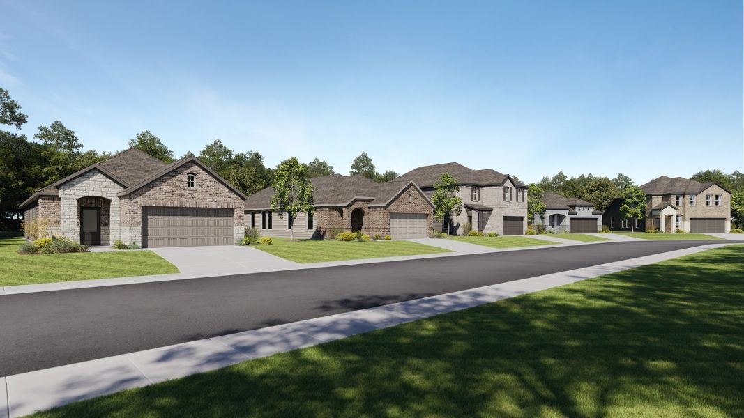 Grove Core Eventide 1 Side Brick Streetscape Grove Core Eventide 1 Side Brick Streetscape