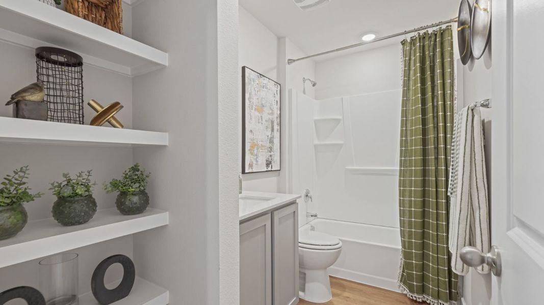 Furnished interior in a model home at Garnett Estates in Portland (Image 17). Furnished interior in a model home at Garnett Estates in Portland (Image 17).