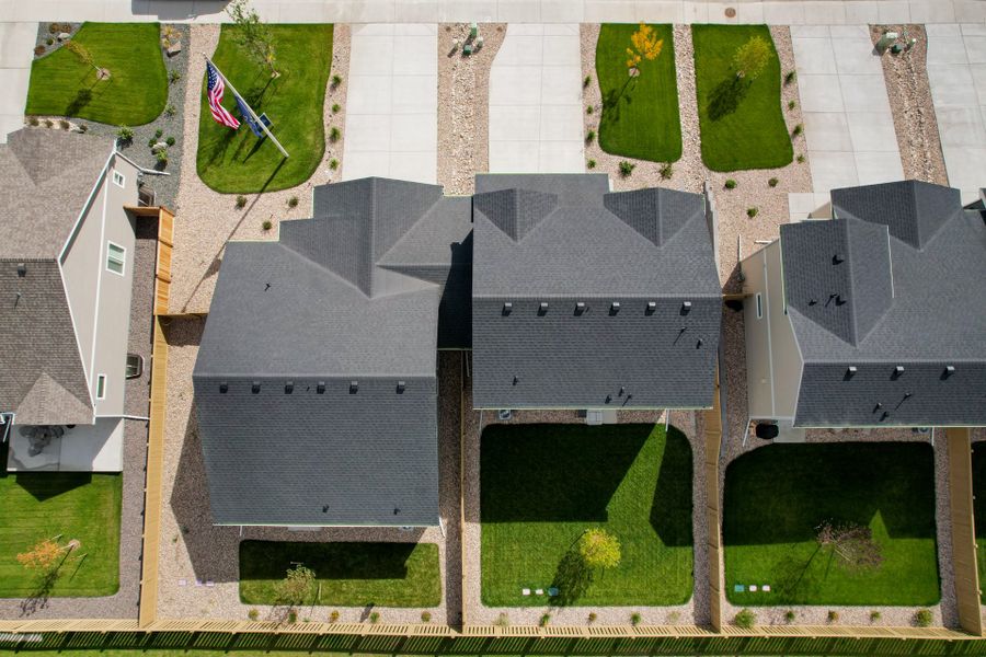 Aerial - Paired Single-Family