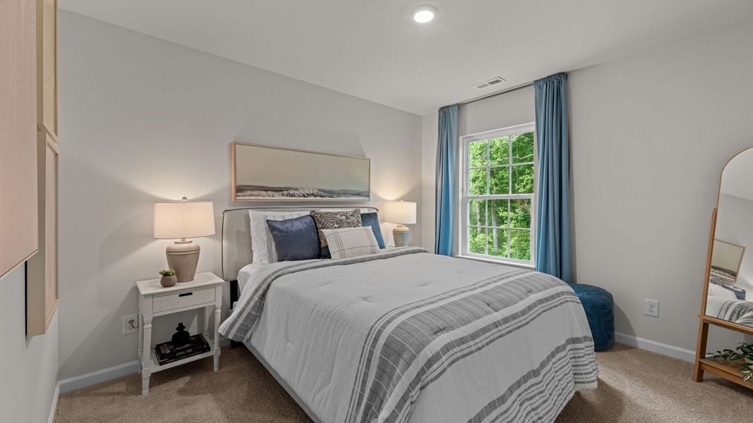 Furnished interior in a model home at Madeline Farm in New Bern (Image 21).