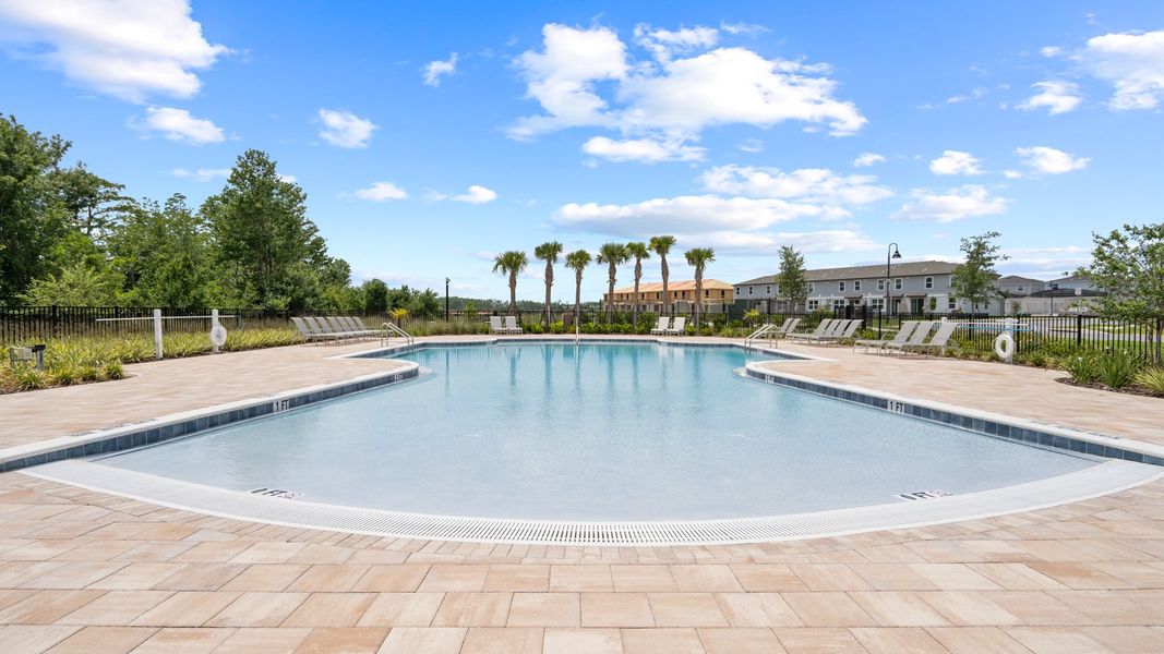 Amenity center modeled at Cagan Crossings West