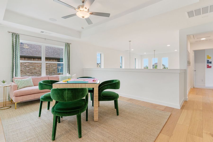 American Legend Homes' 40' model in Wellington - Game Room American Legend Homes' 40' model in Wellington - Game Room