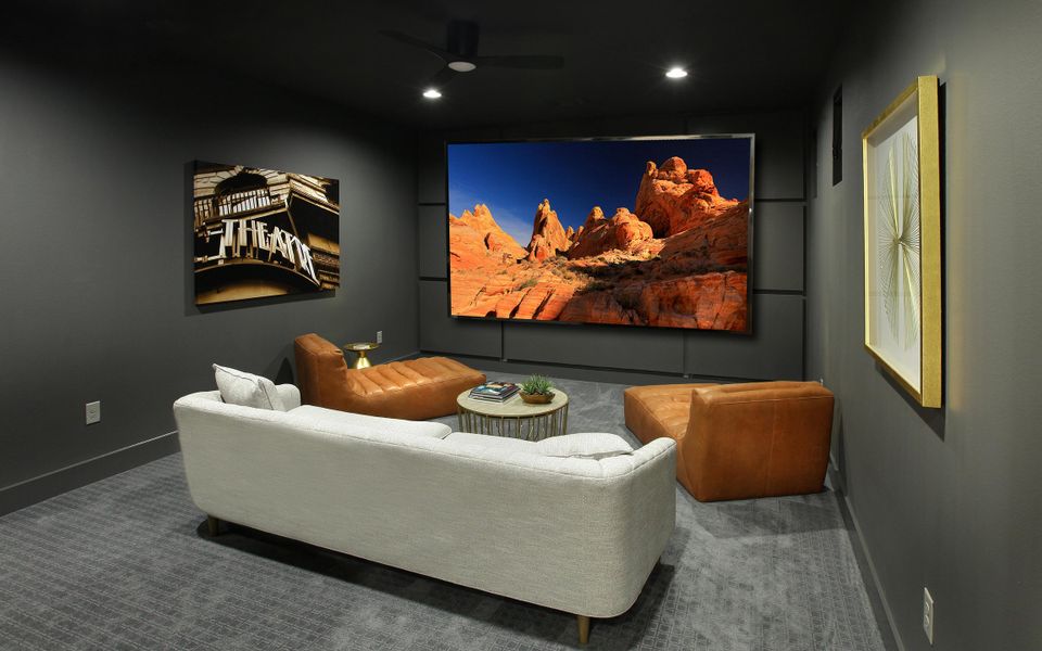 The Lynmar II Media Room