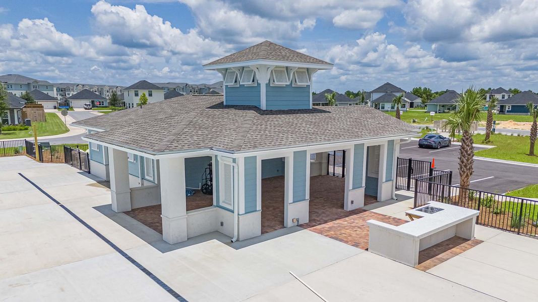 Front exterior of a home in the Magnolia at the Bluffs Phase 3 community, located in Freeport, FL (Image 5).