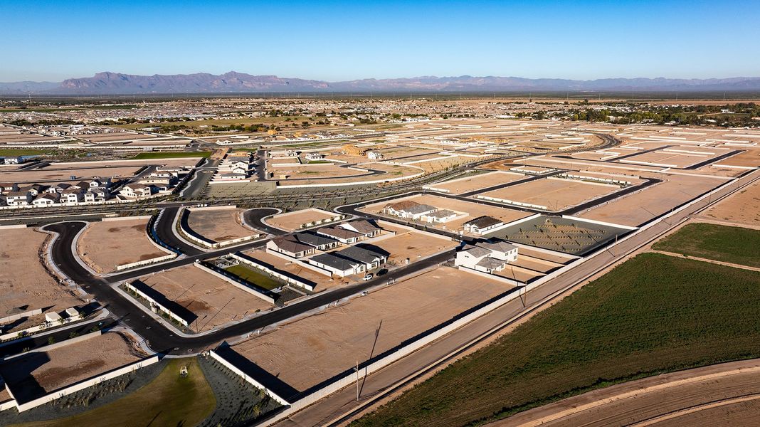 Site preparation and early development at Tavolo at Soleo in San Tan Valley, AZ (Image 12).