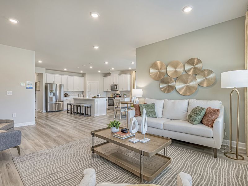 Newport floorplan modeled at Creekside Point in Little River, S.C.