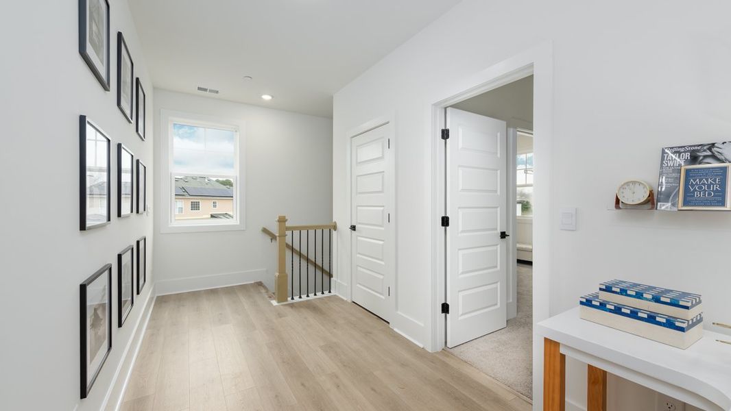 Furnished interior in a model home at The Village at Sandy Plains in Marietta (Image 18).