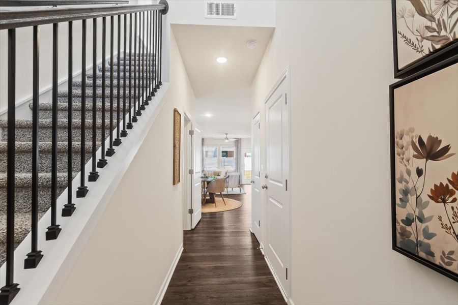 Furnished interior in a model home at Halton Oaks in Spartanburg (Image 16). Furnished interior in a model home at Halton Oaks in Spartanburg (Image 16).