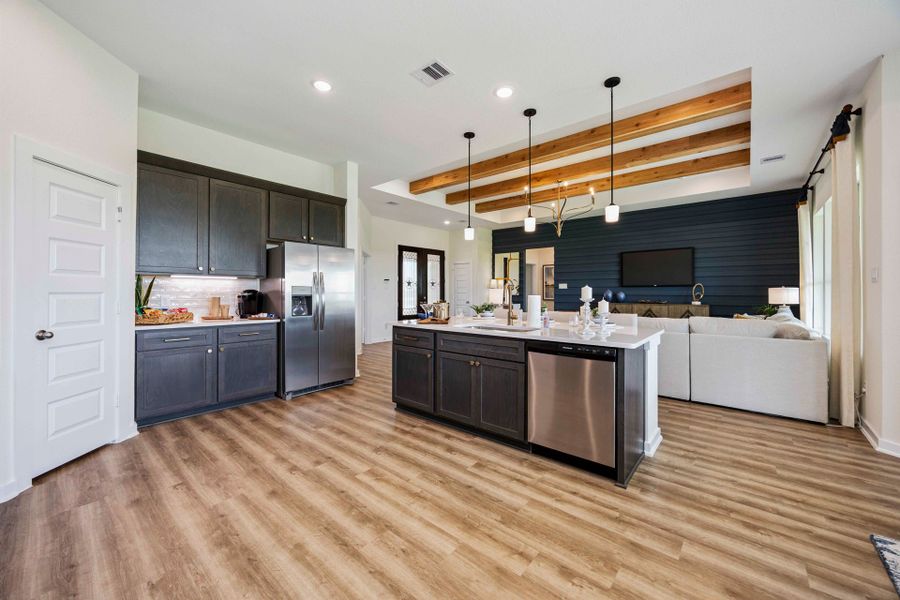 Blue Heron Estates Model Home - Arlington Floorplan - Kitchen