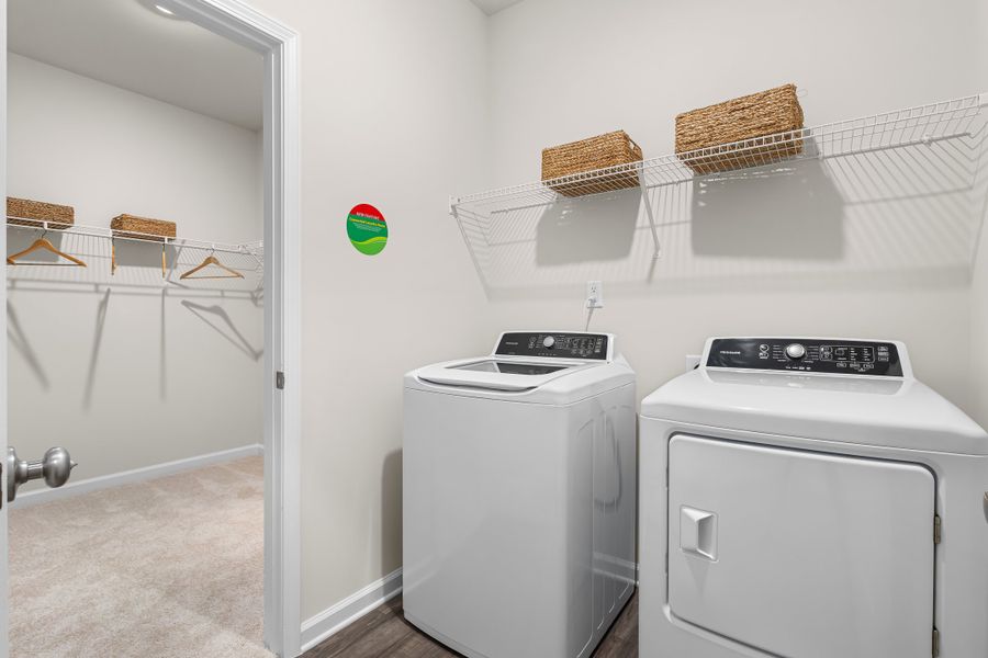 Furnished interior in a model home at Nightingale Hills in Lexington (Image 20).