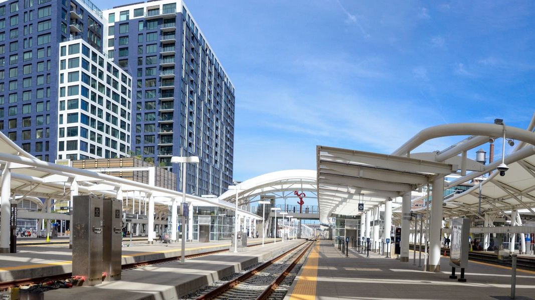 Front exterior of a home in the Arcadia community, located in Denver, CO (Image 1).