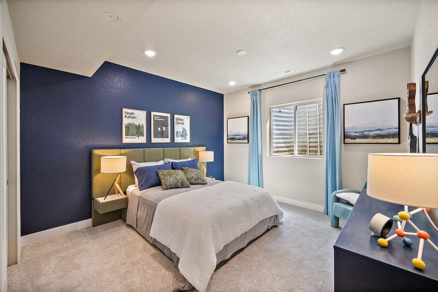 Furnished interior in a model home at The Glen-12 in Colorado Springs (Image 47).