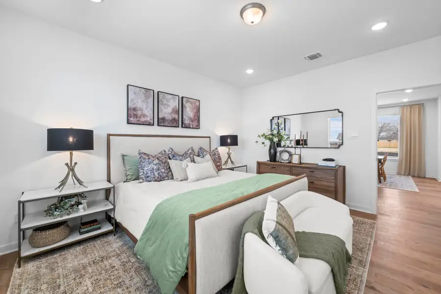 Furnished interior in a model home at Adaline Crossing in McGregor (Image 3). Furnished interior in a model home at Adaline Crossing in McGregor (Image 3).