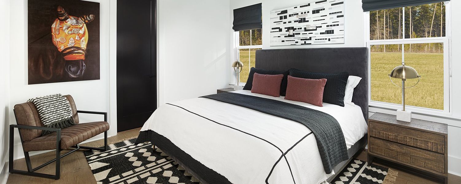 Furnished interior in a model home at Midtown at Nexton in Summerville (Image 19).