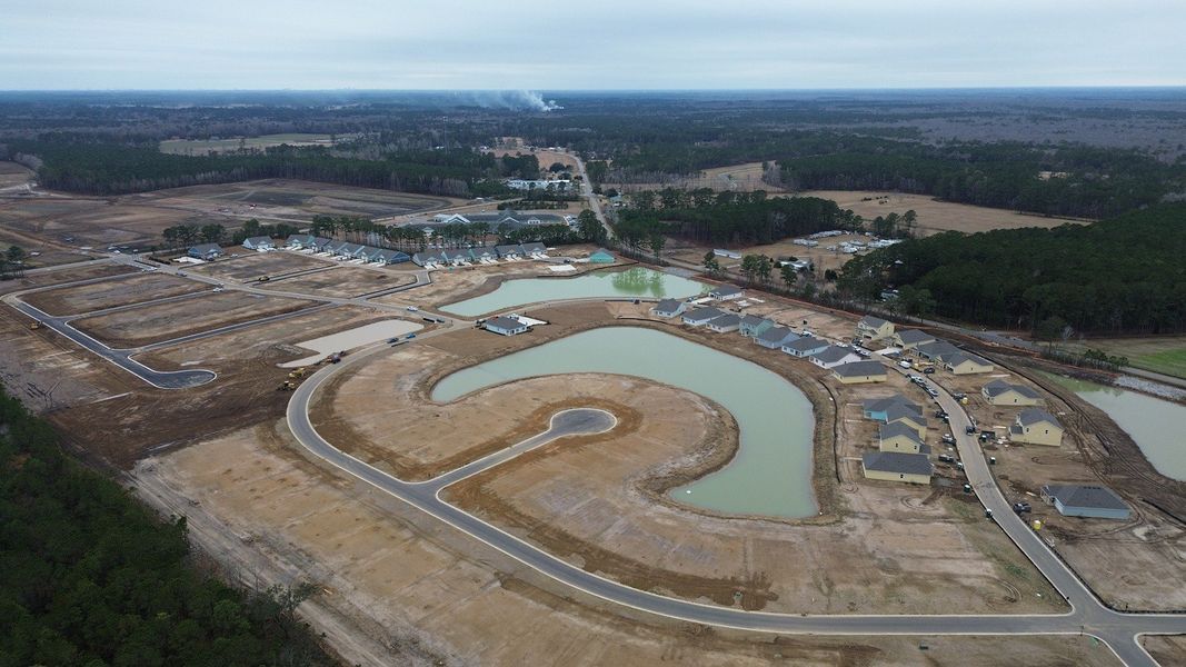Site preparation and early development at Brunswick Plantation in Ash, NC (Image 18).